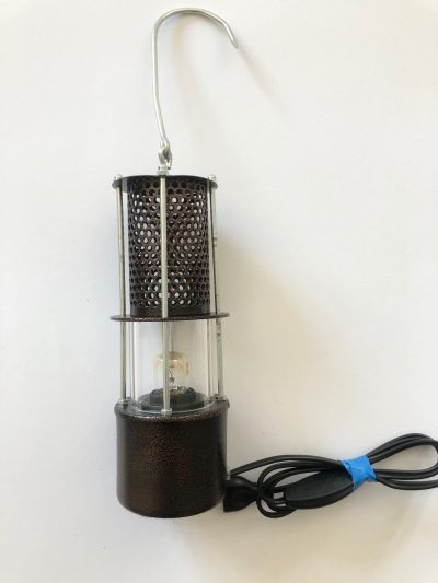 Lampa górnicza MIEDZIANA